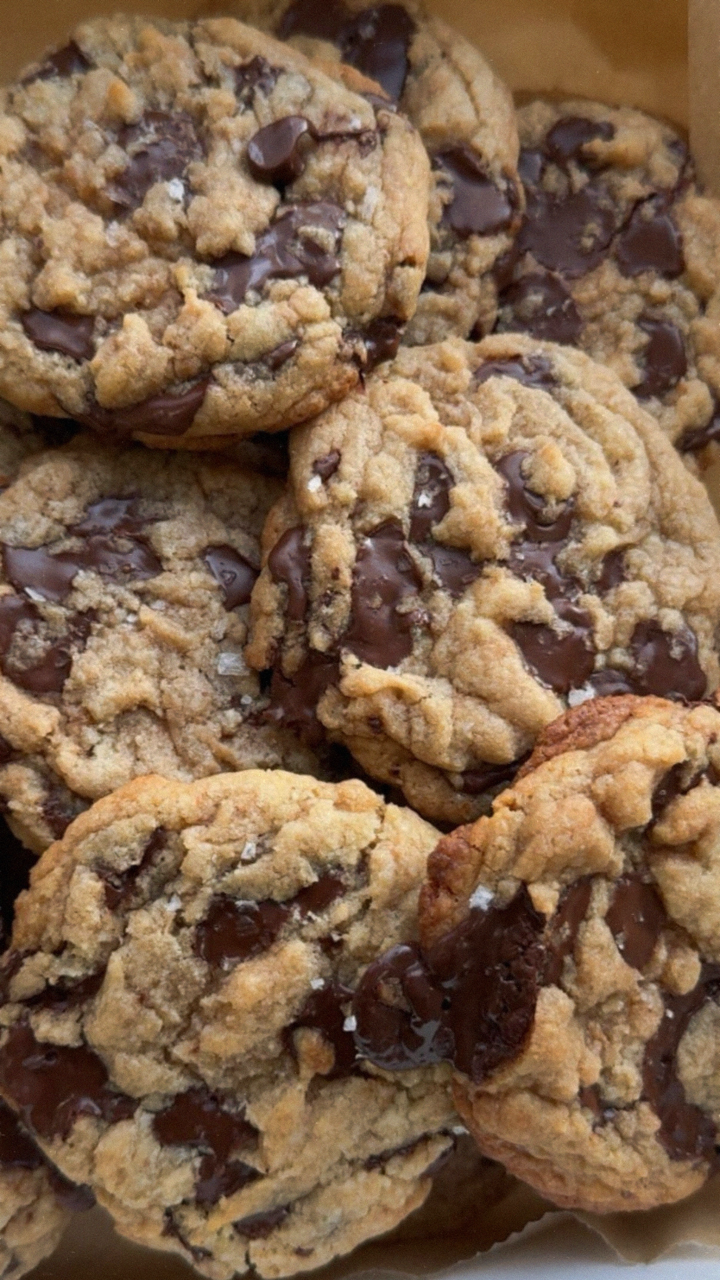 These cookies are the result of twenty test batches, made slowly during a weekend at home during a winter storm, until they felt perfect! 